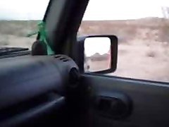 Sandy thinks hitch hiking will get her a ride quicker