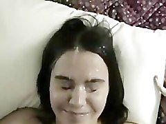Любительское Сперма На Лице Кончил 