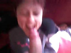 Girlfriend gets spunked