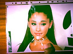 ariana grande - slo-mo cum tribute