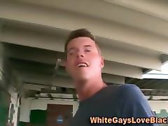 white dude sucked off