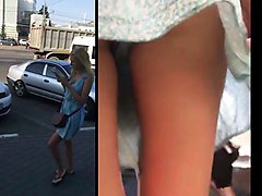 loose panties upskirt