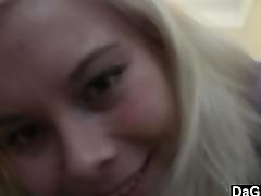 Blond Freundin Strip 
