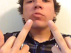 nasty slut swallows saq