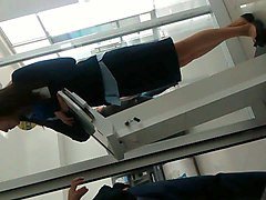 flakita en el banco