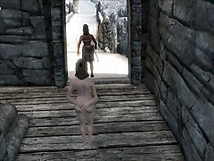 perils of escaped skyrim slavegirl 03