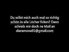geile sau laesst sich auf dem bett ficken