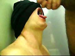 guy gets facial