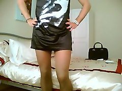 sexy cd plays & cums