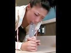 deepthroat dildo dvx