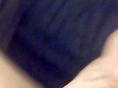 flexing and stroking my cock
