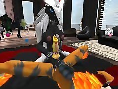 growling mating wit a sergal