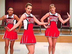 dianna agron, naya rivera, heather morris - glee