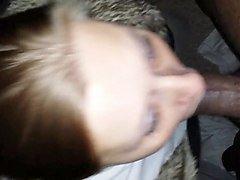 friend taking facial
