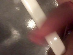 public wank - spermkanon