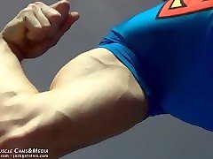 bicep flexing - sfw from jockmenlive