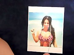 cum tribute to busty bikini babe