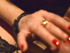 depilation and tits masage