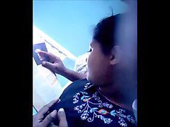 deshi girl boob press feling