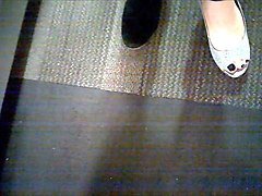 white chick purple toenails