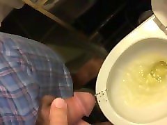 emptying bladder before jerking off...