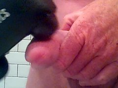 cumm with vibe on cock.