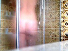 hot shower is getting foggy..