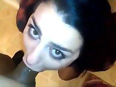 white bitch deepthroat her bbc