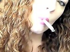 sweet babe smoking