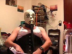 gasmask estim breathplay
