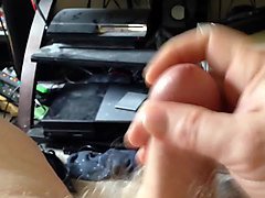  stroking my hard cock 2