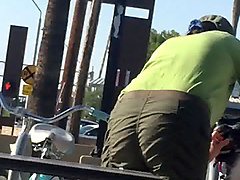 bend over