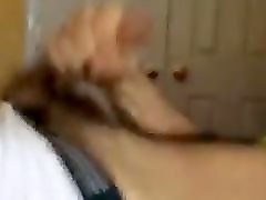 blonde shemale releases loads of cum