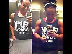 kendra whaley flexing
