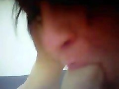 brit deepthroating my cock