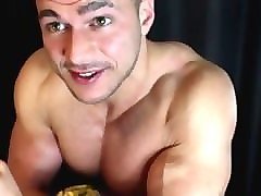 massive hairy pecs