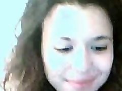 jeune beurette se masturbe en cam
