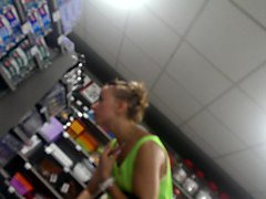 Blond Kortkort Stringtrosor 
