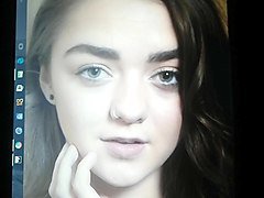 maisie williams cum tribute 6