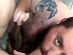 bear sucking 2 penis