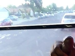 dirtnastyniggr wanking on bus