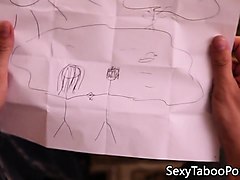 classy babe dana dearmond pussyfucks on couch