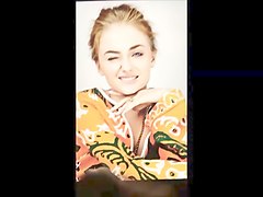 sophie turner jizzed cum tribute