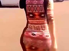 candid ebony ass walking 