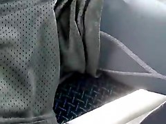 rubbing his bulge