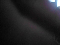 loira rabuda jeans onibus